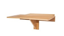 Holz wand klapptisch schwebend - holz,