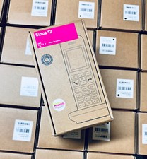 Telekom Sinus 12 mit Basis schwarz - Farbdisplay Schnurlostelefon, DECT Standard