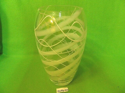 Glas vase spirale von - 24,