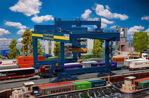 Faller 120291 containerbrücke - faller,