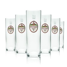 Peters kölsch bierglas - 6x,
