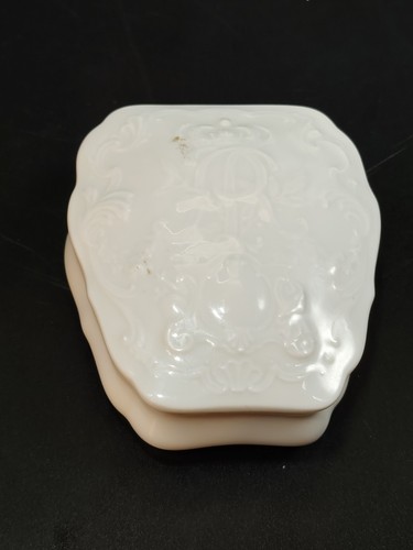 Meissen porzellan deckeldose - meissen,