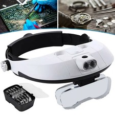 LED Stirnlupe Kopfbandlupe