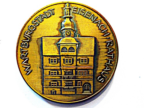 Medaille wartburgstadt - medaille,