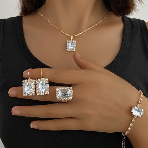 Legierung diamant schmuck set - diamant,