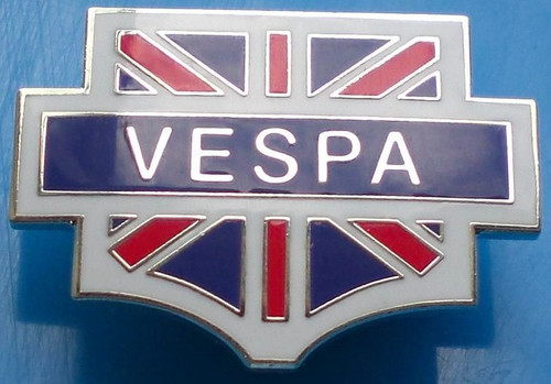 Vespa union jack rot weiß - rot,,
