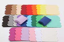 100 Mini Pillow Box Geschenkschachtel Gastgeschenk Geldgeschenk Schmuckkarton