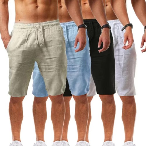 Herren sommer baumwolle leinen - herren,