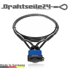 Schlaufenkabel schwarz 1m 2m