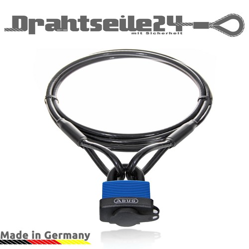 Schlaufenkabel schwarz 2m - schwarz,