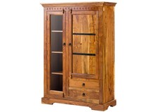 Kolonialstil vitrine hell - vitrine,