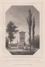 Wesel Umgebung Original Stahlstich Oeder 1851