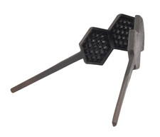 altes Waffeleisen 20x10cm