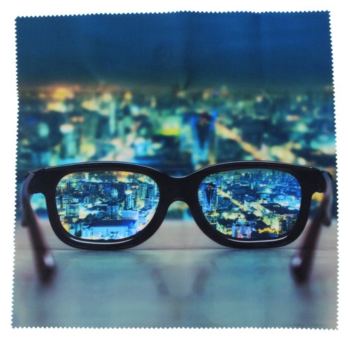Microfasertuch motiv brille - motiv, "brille