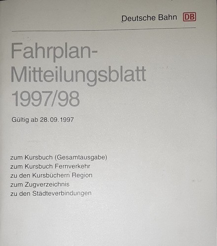 Fahrplan mitteilungsblatt - fahrplan,