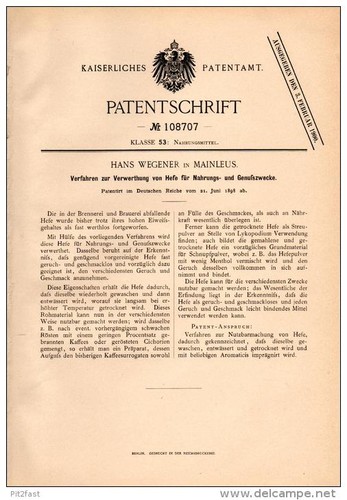 Original patentschrift h - original,