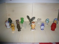 Deko Figuren Eulen  Konvolut Porzellan und Sonstiges Material