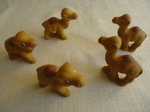 Kamelfiguren keramik - 5,