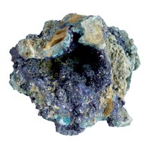 Druse Azurit Malachit