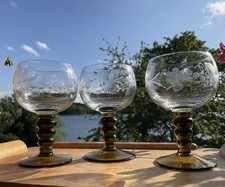 3 Weingläser Gravur