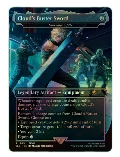 Mtg cloud buster sword - cloud's,