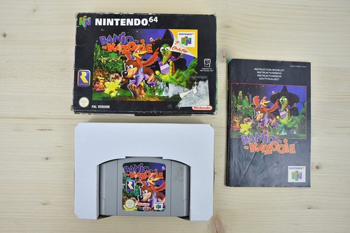 N64 banjo kazooie - n64,