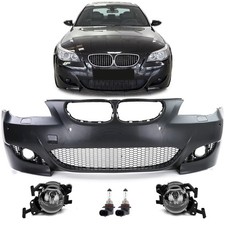 Front Sport Stoßstange mit Nebelscheinwerfer passend für BMW 5er E60 E61 03-07