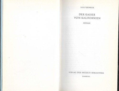 Luis trenker der - der, von