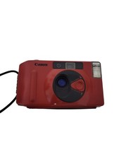 Canon Snappy S Fully Automatic Analoge Fotokamera Rot