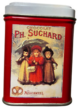 Chocolat Ph. Suchard Neuchatel Schokolade Sammeldose Blech Dose Nostalgie Retro