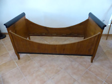 Biedermeier 1820-1850 Kinder Bett Kirschbaum furniert
