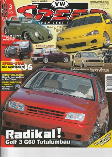 Speed 2006 golf - vw, 3