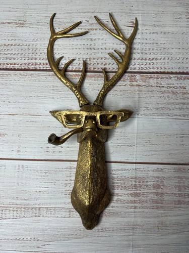 Gold hirsch wandbild - hirsch,