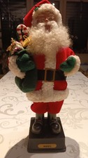 Dekoration - Weihnachtsmann mit Bewegung und Musik- ca.40cm
