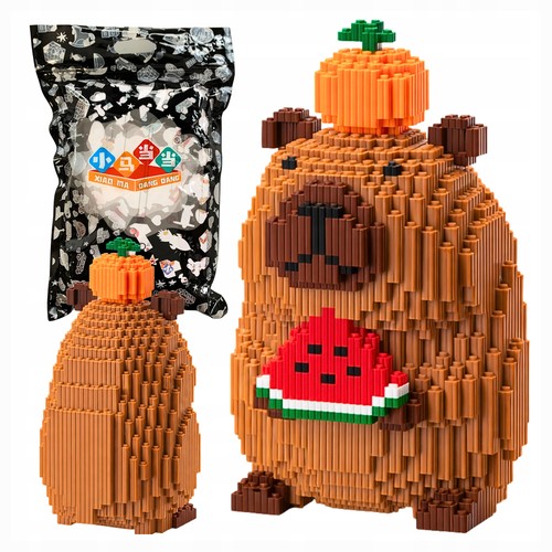 Capybara mit wassermelone - capybara,