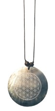 Muschelschmuck mit gravur - muschelschmuck,