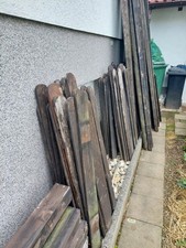 Zaunfelder holz gebraucht Riegel Latten Pfosten sowie Pfostenträger