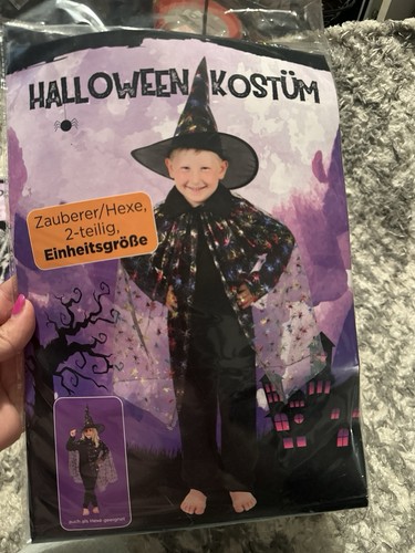 Halloweenkostüm zauberer hexe - halloweenkostüm,