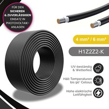 SOLARKABEL 25M 50M 100M PV