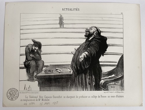 Honoré daumier révérend - le,