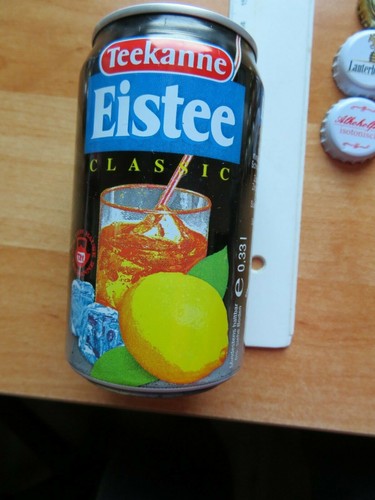 Leere blechdose aludose ice - leere,