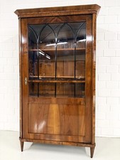 Vitrine Biedermeier Norddeutsch Nussbaum Handpoliert um 1820
