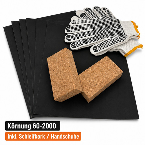 Schleifpapier premium set mit - set,