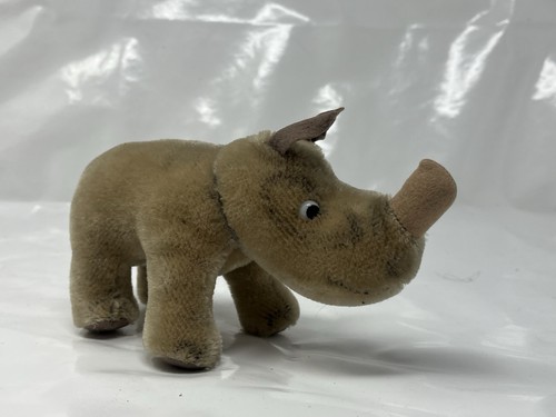 Nashorn alt stofftier steiff - nashorn,