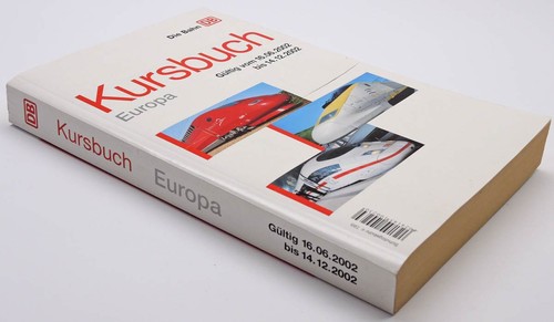 Kursbuch europa sommer - db-kursbuch, 2002