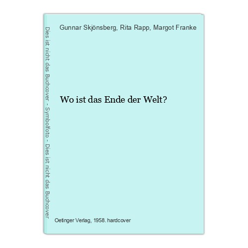 Ist das ende der welt - wo,