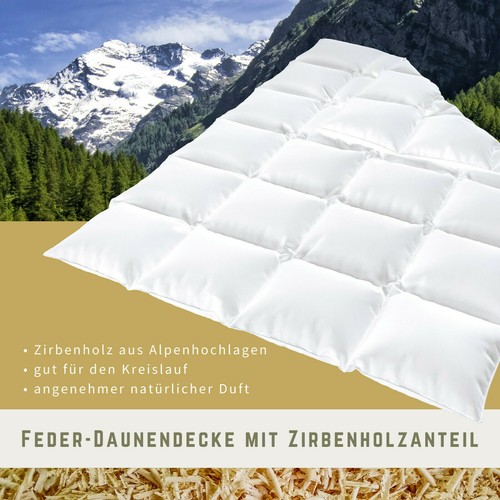 Feder daunen kassettenbett mit - feder/daunen,