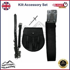 3 Teile Herren Schottisch Kilt