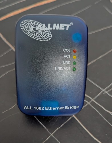 Allnet all1682 ethernet - all1682, bridge
