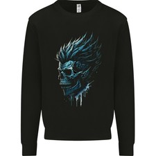 Mohawk Skull Herren Sweatshirt